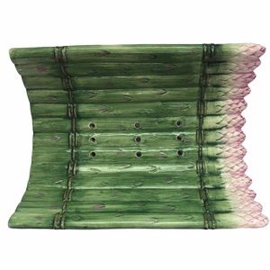 Vintage The Haldon Group Asparagus Serving Plate Tray EUC